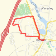 A run mapped on 05/31/2012
