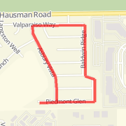 A workout mapped on 05/31/2012