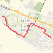 1.91 km Walk in Saint-Genis-Pouilly on 01/06/2012 12:54