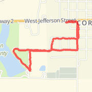 2.13 mile Run/Jog hills on Jun 1, 2012 at 07:33 am