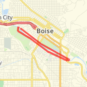 08/16/2009 Route Run route image