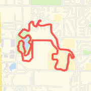Run w/Destry on Bradley lake loop