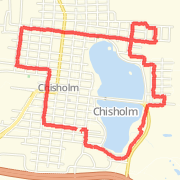 4.84 mi Run in Chisholm on Jun 2, 2012 10:00 AM