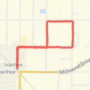 3.91 mile Run/Jog in Ivanhoe on Jun 2, 2012 at 07:54 am