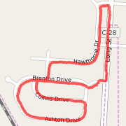 1.53 mi Run in Ashville on Jun 2, 2012 5:23 PM