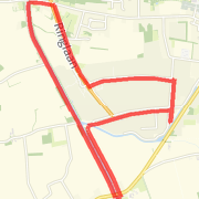 A ride mapped on 06/03/2012