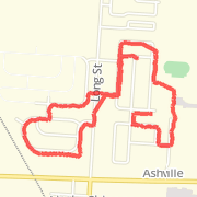 2.71 mile Run/Jog on Jun 3, 2012 at 08:11 am