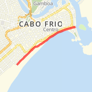 A 7,57 quilômetro Run in Cabo Frio on jun 3, 2012 at 09:16 AM