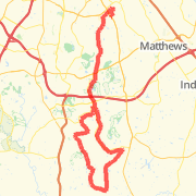 26 Mile Ride from St. Matt's to Cedar Hill and Home