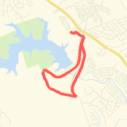 6 mile dam run @ HEB