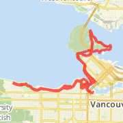 32 Km - Granville Island - Stanley Park - Spanish Banks - Granville