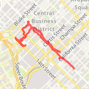 2.09 mile Hike in Denver on Jun 3, 2012 at 03:42 pm