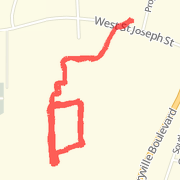 2.34 mi Run in Perryville on Jun 4, 2012 12:26 PM