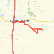 8.72 mile Road Cycling in North Branch on Jun 4, 2012 at 01:05 pm