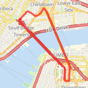 Jerry's 2nd Leg Bridge Run-Brooklyn/Manhattan