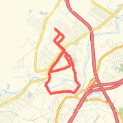 6.68 mile Run/Jog in Old Forge on Jun 5, 2012 at 05:05 am