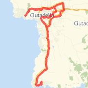 23.03 mi Road Cycling in Ciutadella de Menorca on 5 Jun 2012 18:04