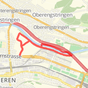 4.07 km Run in Schlieren on 05.06.2012 19:10