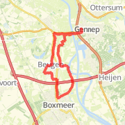 16.28 km Run in Gennep on 5 jun. 2012 20:52