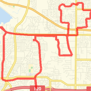 Central Arlington--18 mile walk