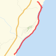8.27 km Run in Port Edward on 06 Jun 2012 10:07 AM